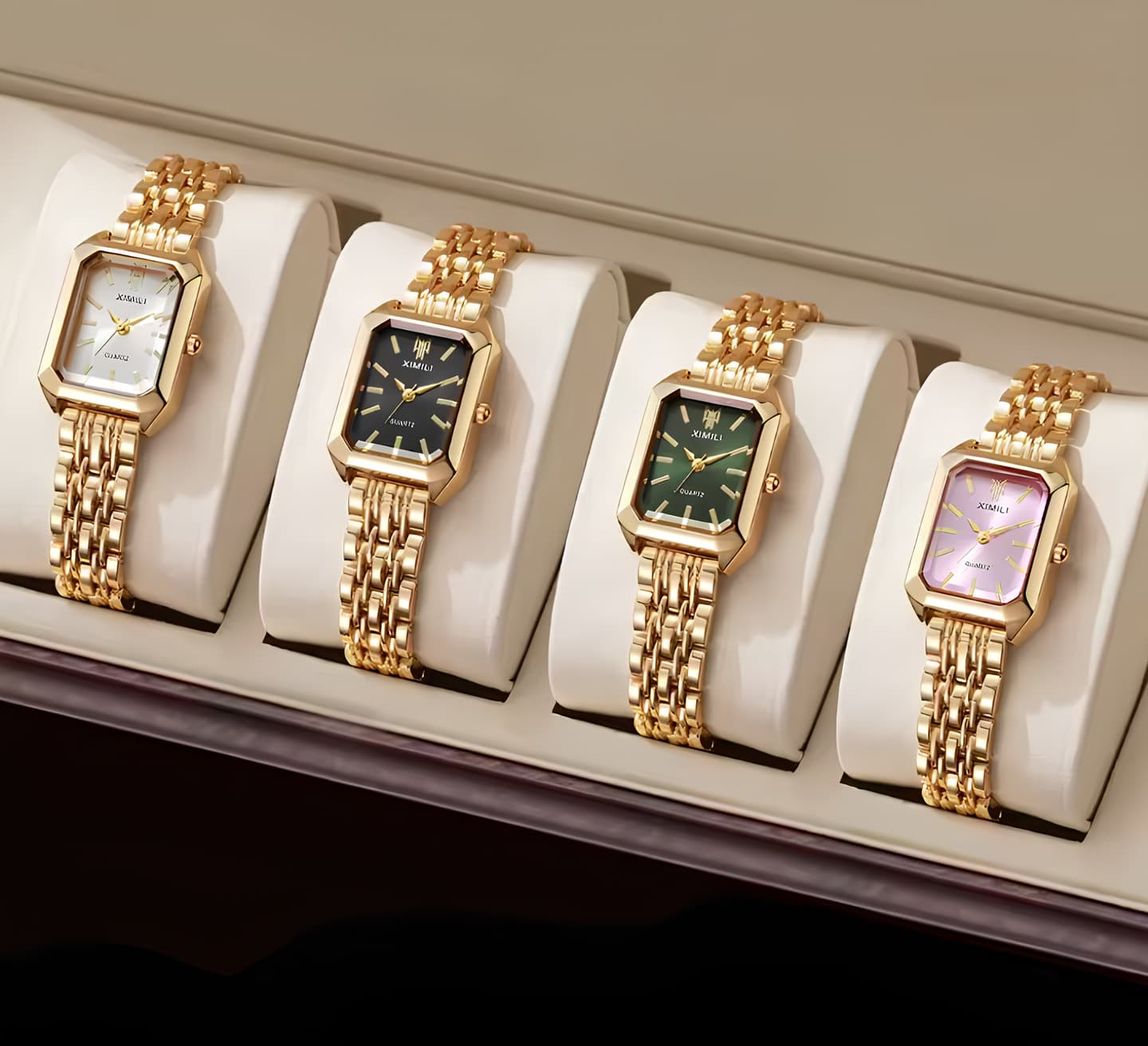 Montre Femme Rectangulaire — Old Money — vue 2