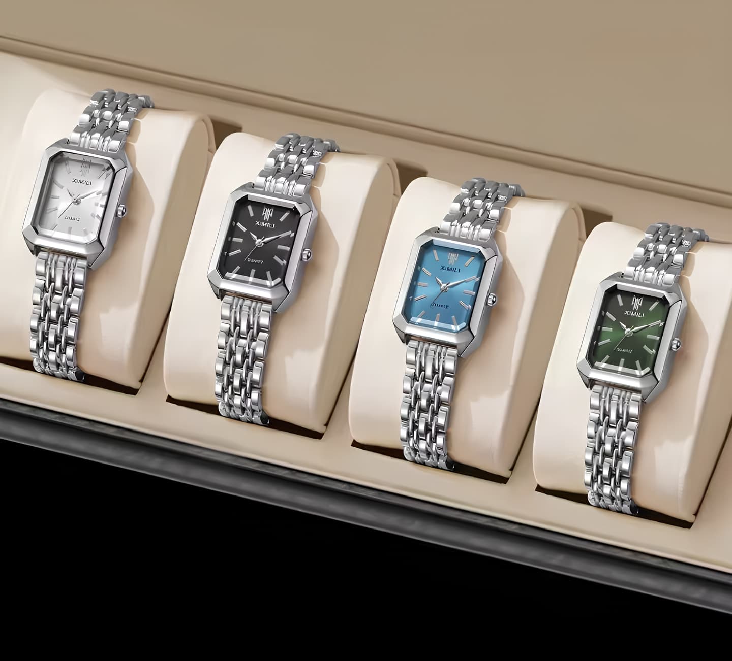 Montre Femme Rectangulaire — Old Money — vue 3